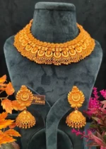 Gold-Plated Choker/Necklace Set- NEC30012307