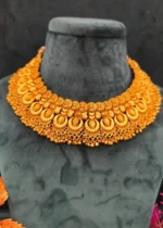 Gold-Plated Choker/Necklace Set- NEC30012307 - Image 2