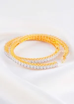 Gold Plated Diamond Bangles- BAN002798 - Image 4