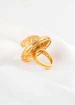Gold Plated Diamond Ring- RING02856 - Image 3