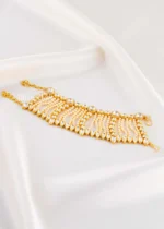 Gold Plated Kundan Bracelet- BRA002793 - Image 2