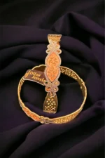 Gold- Rhodium Bangles (Yellow-Gold & Rose-Gold) BAN000112 - Image 3