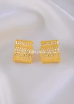 Golden Aura Earrings (Yellow Gold) EAR002135