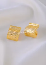Golden Aura Earrings (Yellow Gold) EAR002135 - Image 2