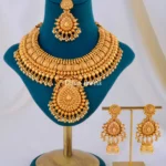 Golden Era Bridal Set (Antique Gold) NEC002150