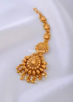 Golden Era Bridal Set (Antique Gold) NEC002150 - Image 4