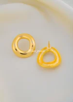 Golden Glow Earrings (Yellow Gold) EAR002070 - Image 3