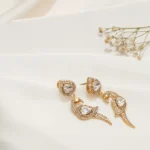 Golden Mayur Earrings (Yellow Gold) EAR000540