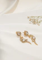Golden Mayur Earrings (Yellow Gold) EAR000540
