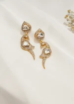 Golden Mayur Earrings (Yellow Gold) EAR000540 - Image 3