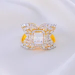 Golden Monarch Butterfly Ring (Yellow Gold) RING02179