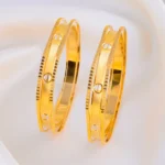 Golden Orbit Bangles (Yellow Gold) BAN001803