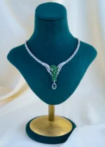 Green Bloom Ensemble (Silver) NEC001798 - Image 2