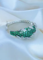 Green Desire Bracelet (Dual Plating) BRA001151 - Image 3