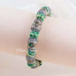 Green Diamond Bracelet- BRA002786