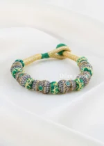 Green Diamond Bracelet- BRA002786 - Image 2