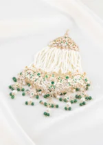 Green Gold Plated Jadau Passa- ACC002809 - Image 3