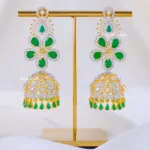 Green Heritage Jhumka Glam (Yellow Gold) EAR002245