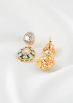 Gulnaar Elegance Necklace Set (Yellow Gold) NEC002671 - Image 3