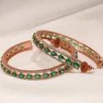 Half Bali Hoops (Rose Gold) EAR000467