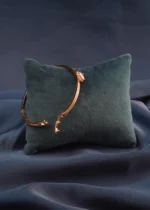 Heart Solitaire Bracelet (Yellow Gold) BRA000651 - Image 2