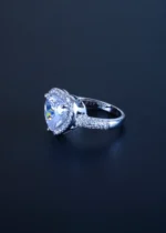 Heart Solitaire Ring (Silver) RING01230 - Image 2