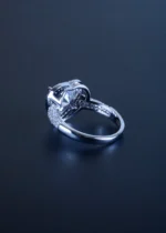 Heart Solitaire Ring (Silver) RING01230 - Image 3