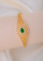 Heirloom Grace Emerald Bracelet (Yellow Gold) BRA001892