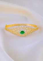 Heirloom Grace Emerald Bracelet (Yellow Gold) BRA001892 - Image 2