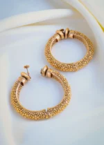 Hot Selling Carving Gold Bangles (Antique Gold) BAN001033 - Image 2