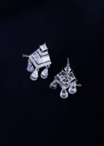 Icy Art Deco Collar Set (Silver) NEC002223 - Image 3