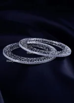 Imperial Shimmer Bangles (Silver) BAN002214 - Image 3