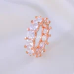 Infinite Sparkle Rose Band (Rose Gold) RING02182