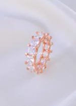 Infinite Sparkle Rose Band (Rose Gold) RING02182