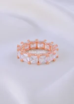Infinite Sparkle Rose Band (Rose Gold) RING02182 - Image 2