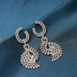 Infinity Party Earrings (Silver) EAR000486