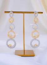 Infinity Ring Glam Drops (Yellow Gold) EAR002193