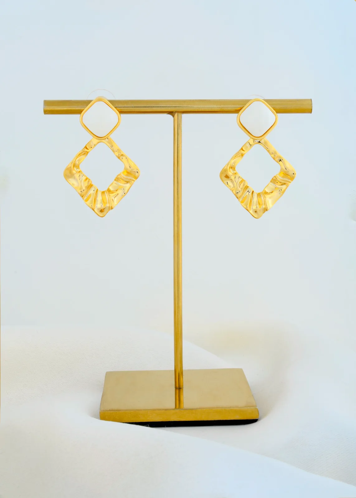 Ivory-Aurora-Loops-Yellow-Gold-EAR001814a Ivory Aurora Loops (Yellow Gold) EAR001814 - Image 1