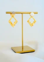 Ivory Aurora Loops (Yellow Gold) EAR001814 - Image 3