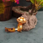 Kundan Polki Round Ring (Adjustable) RIN000040