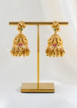 Lakshmi Royale Temple necklace set (Antique Gold) NEC002616 - Image 3