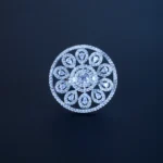 Layered Cocktail Ring (Silver) RING01207