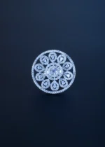Layered Cocktail Ring (Silver) RING01207