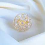 Layered Cocktail Ring (Yellow Gold) RING01208