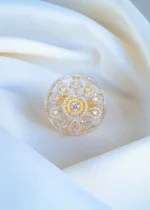 Layered Cocktail Ring (Yellow Gold) RING01208