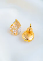 Leaf Luxe Earrings (Yellow Gold) EAR001771 - Image 3