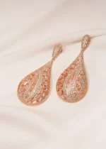 Long Diamond Earrings (Yellow Gold) EAR000439