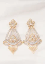 Long Party Earrings (Yellow Gold) EAR000698