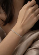 Luma Line Bracelet (Silver) BRA002562 - Image 4