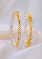 Luminara Diamond Touch Bangles (Yellow Gold) BAN002025